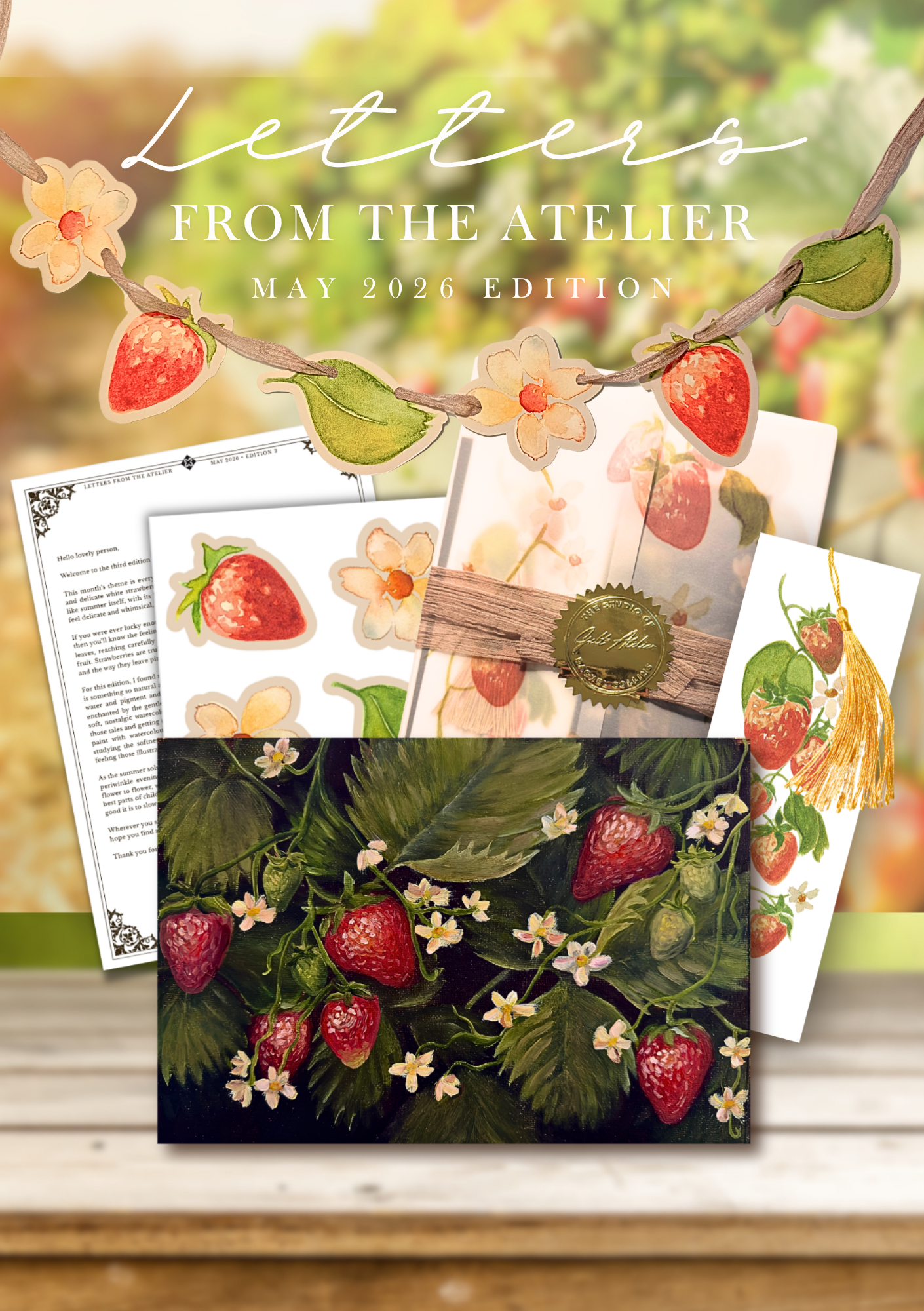 Letters From The Atelier Print Club | May 2026